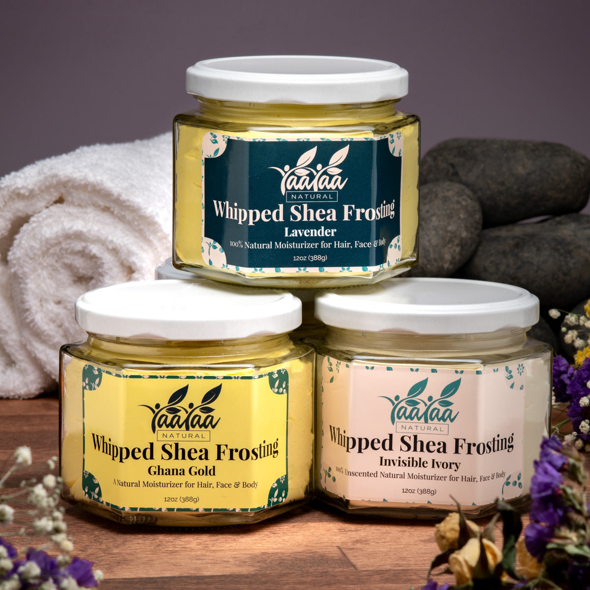 Lavender Whipped Shea Butter – Yaayaa Natural