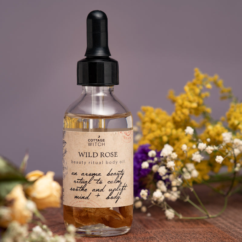 CottageWitch Botanicals Beauty Ritual Body Oil - Wild Rose