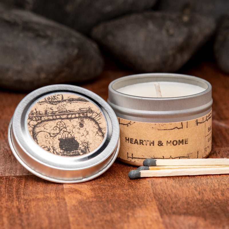 CottageWitch Botanicals Travel Tin Candle - Hearth and Home