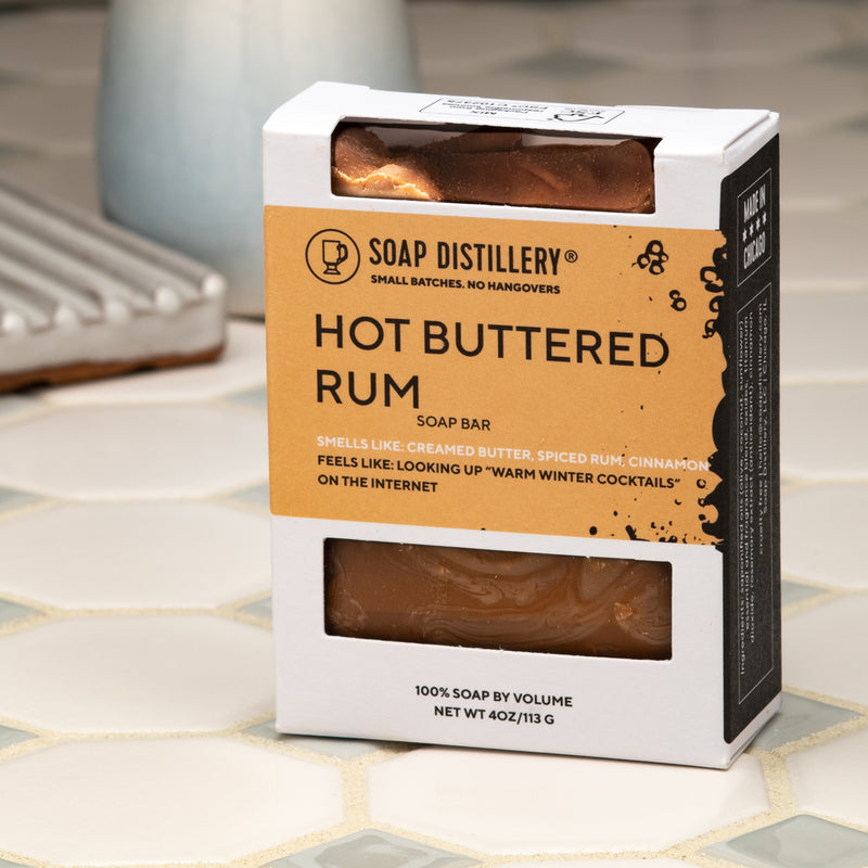 Soap Distillery Limited Edition Holiday Bar Soap - Hot Buttered Rum