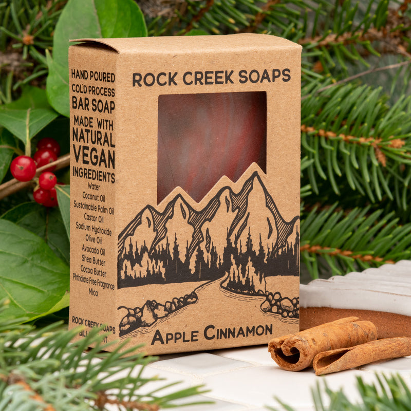 Rock Creek Soaps Limited Edition Bar Soap - Apple Cinnamon