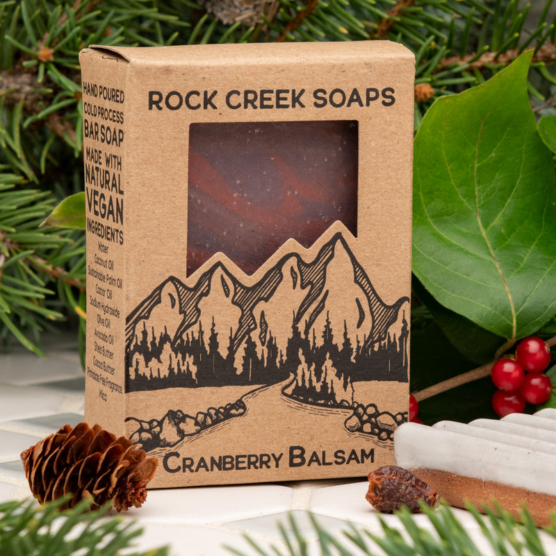 Rock Creek Soaps Limited Edition Bar Soap - Cranberry Balsam