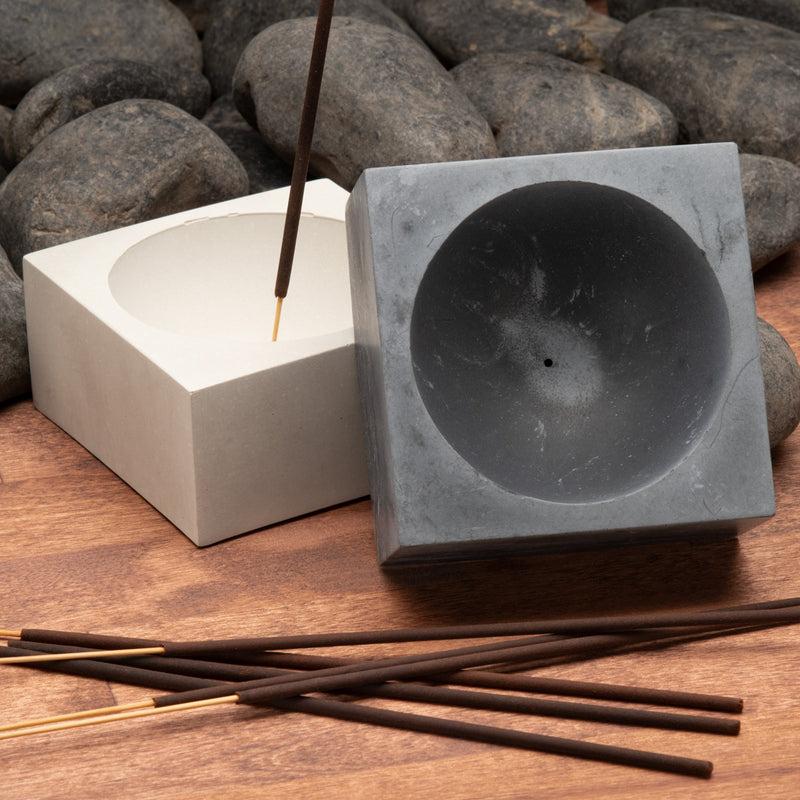 Colyer House Creations Concrete Incense Burner