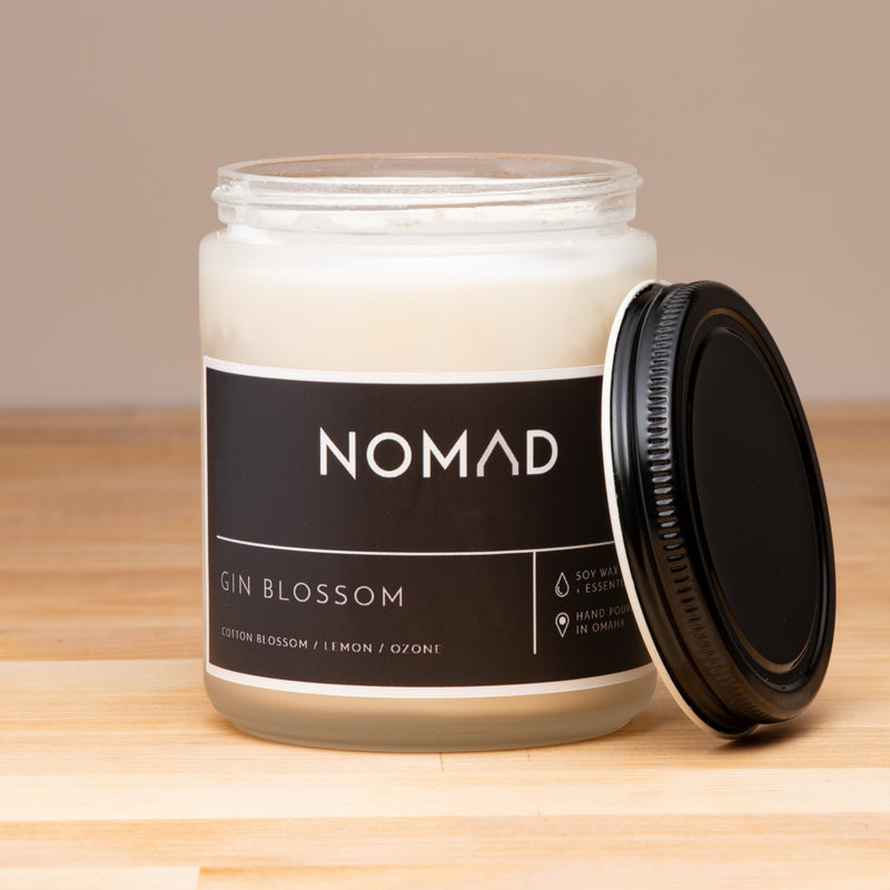 Nomad Wax Co 8oz Jar Candle - Gin Blossom