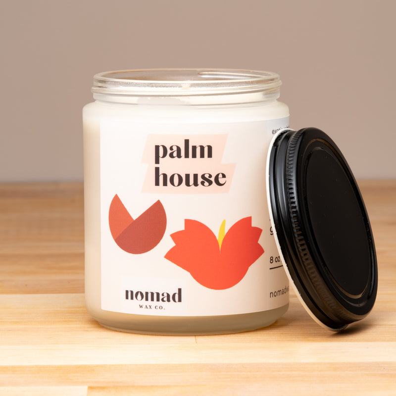 Nomad Wax Co 8oz Jar Candle - Palm House
