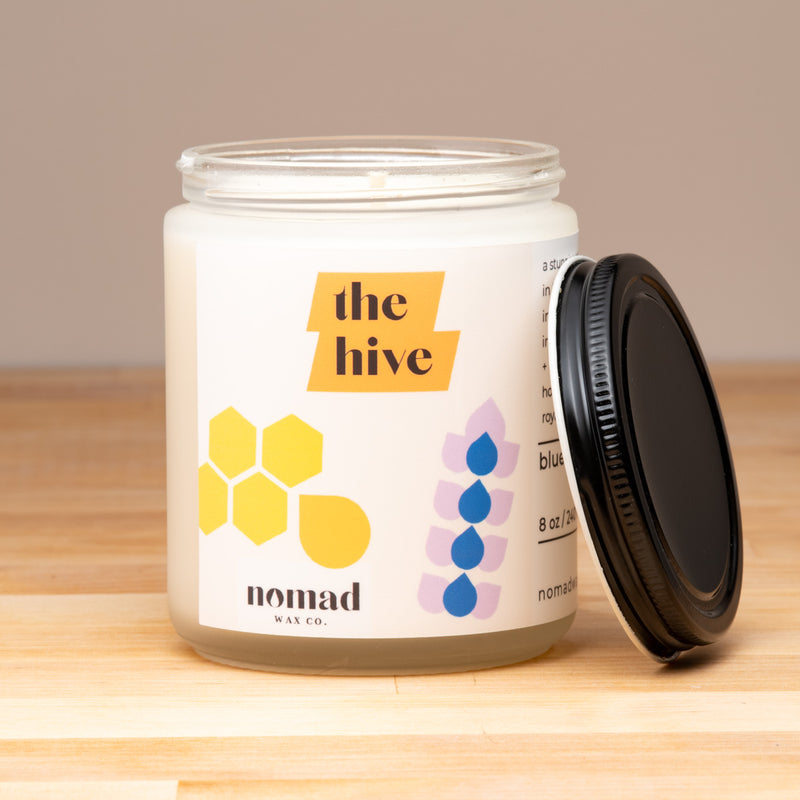Nomad Wax Co 8oz Jar Candle - The Hive
