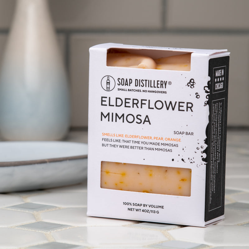 Soap Distillery Bar Soap - Elderflower Mimosa