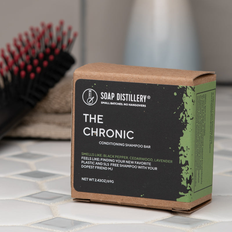 Soap Distillery Deep Conditioning Shampoo Bar - The Chronic