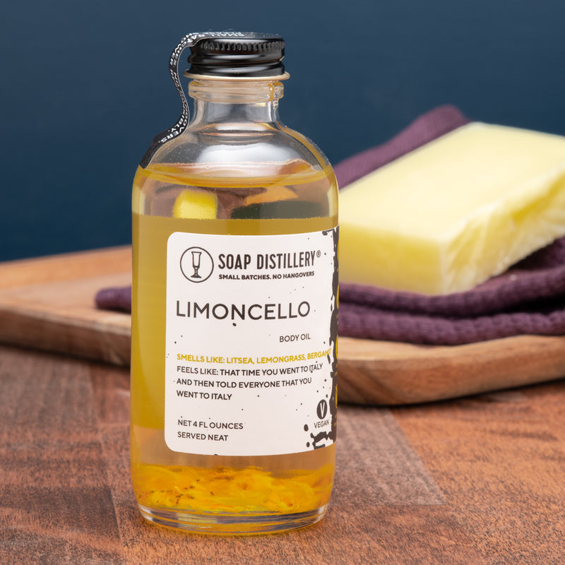 Soap Distillery Body Oil - Limoncello