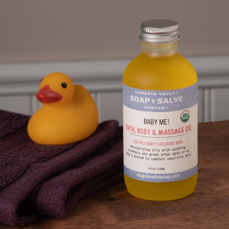 Chagrin Valley Soap & Salve Co Baby Me! Unscented Bath & Body Oil