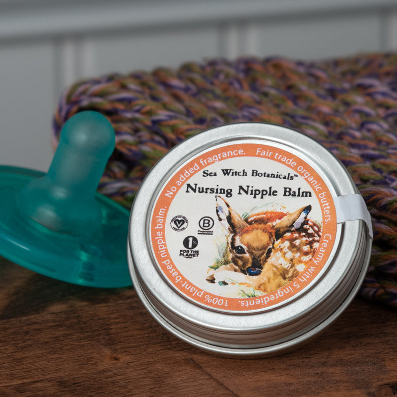 Sea Witch Botanicals Vegan Nursing Nipple Balm