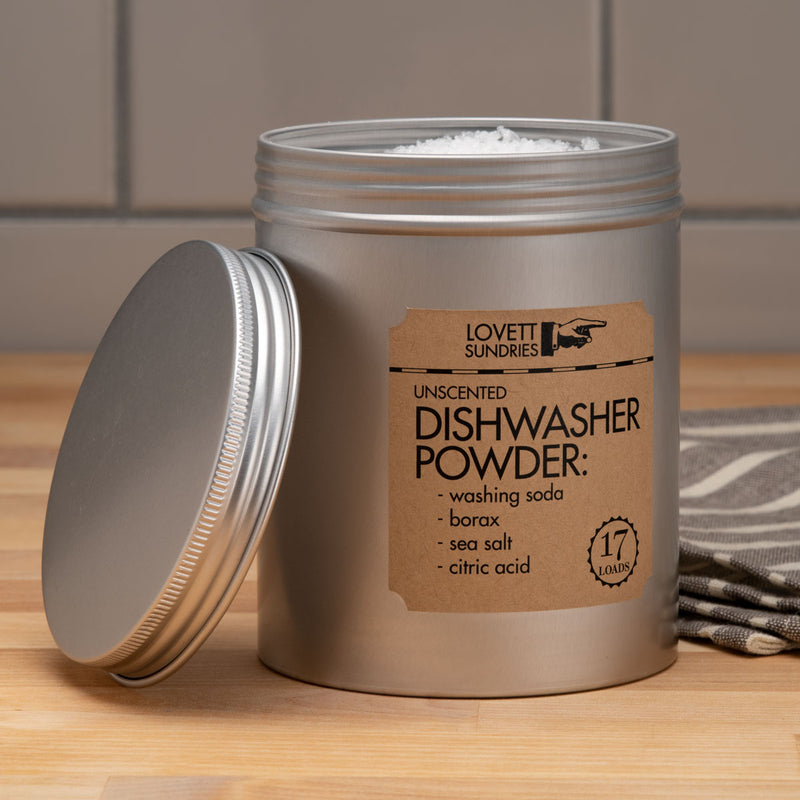 Lovett Sundries Dishwasher Powder