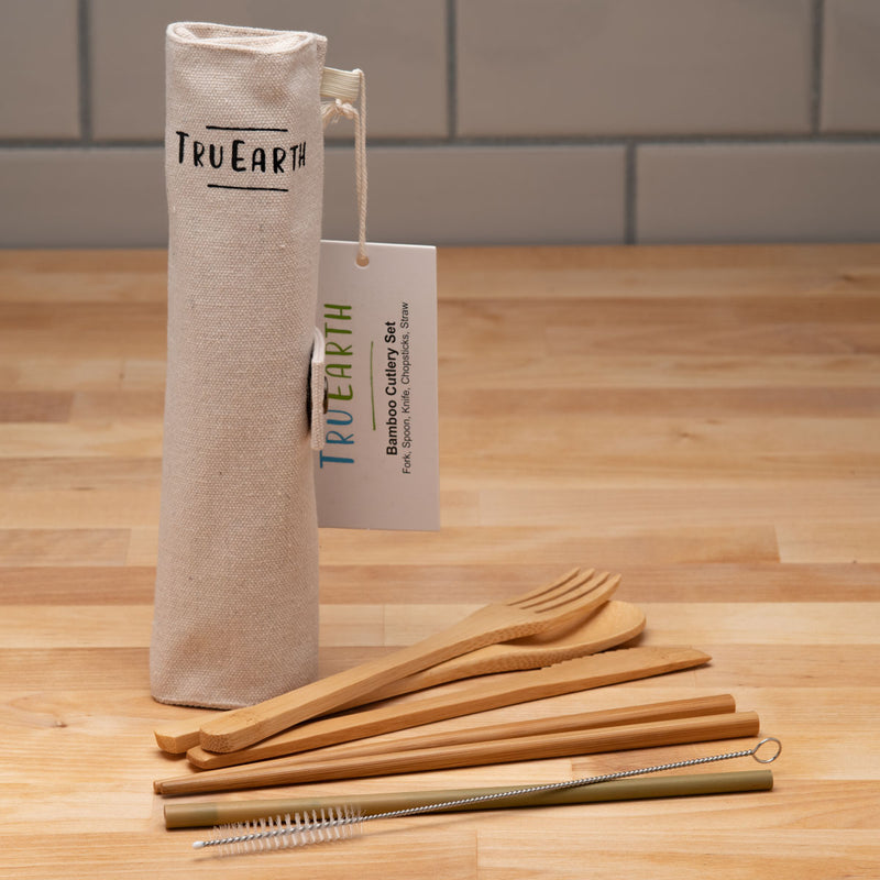 Tru Earth Bamboo Cutlery Set
