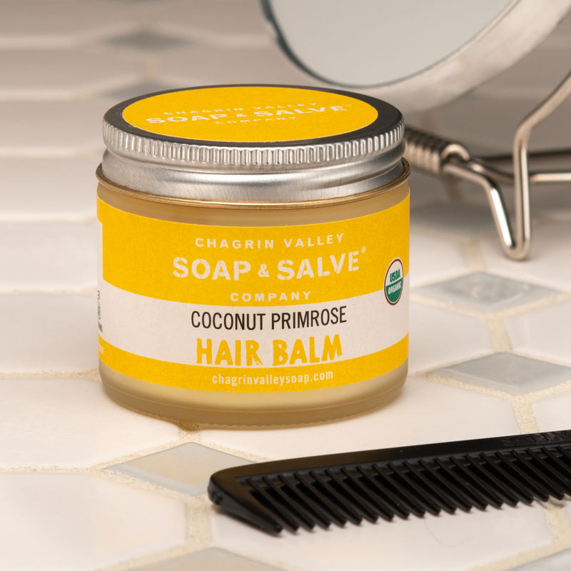 Chagrin Valley Soap & Salve Co Hair Balm - Coconut Primrose