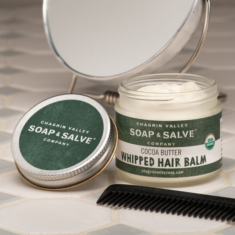 Chagrin Valley Soap & Salve Co Hair Balm - Cocoa Butter Whip