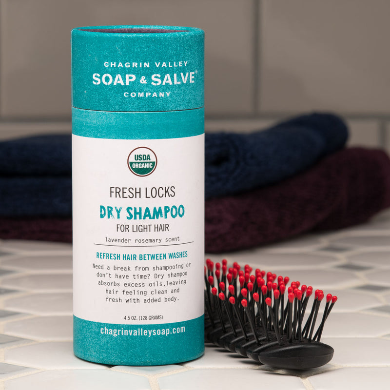 Chagrin Valley Soap & Salve Co Dry Shampoo Light Hair - Lavender Rosemary