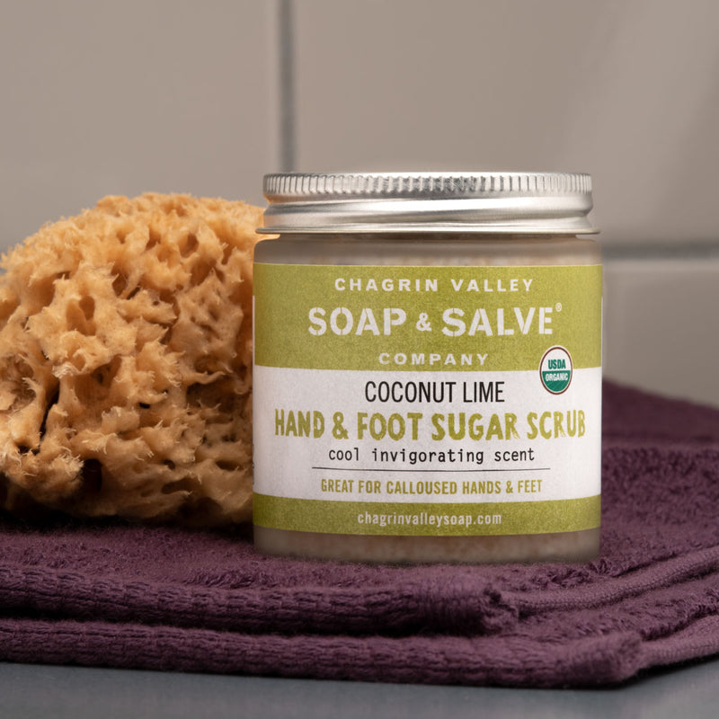 Chagrin Valley Soap & Salve Co Body Hand & Foot Sugar Scrub