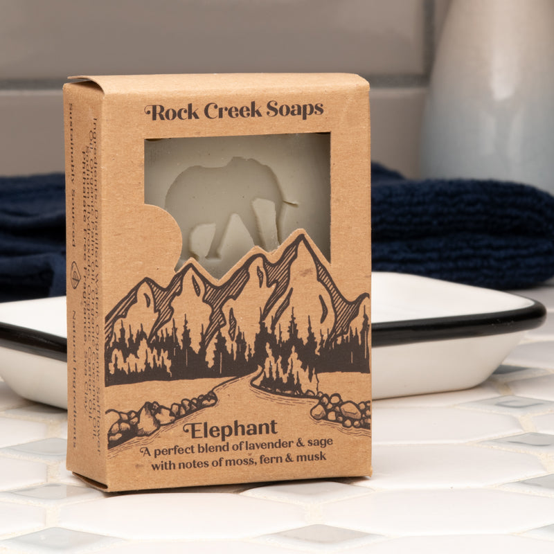 Rock Creek Soaps Vegan Bar Soap - Elephant