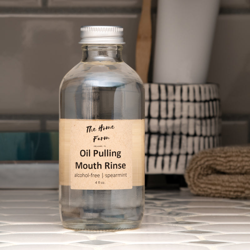 The Home Farm Oil Pulling Mouthrinse